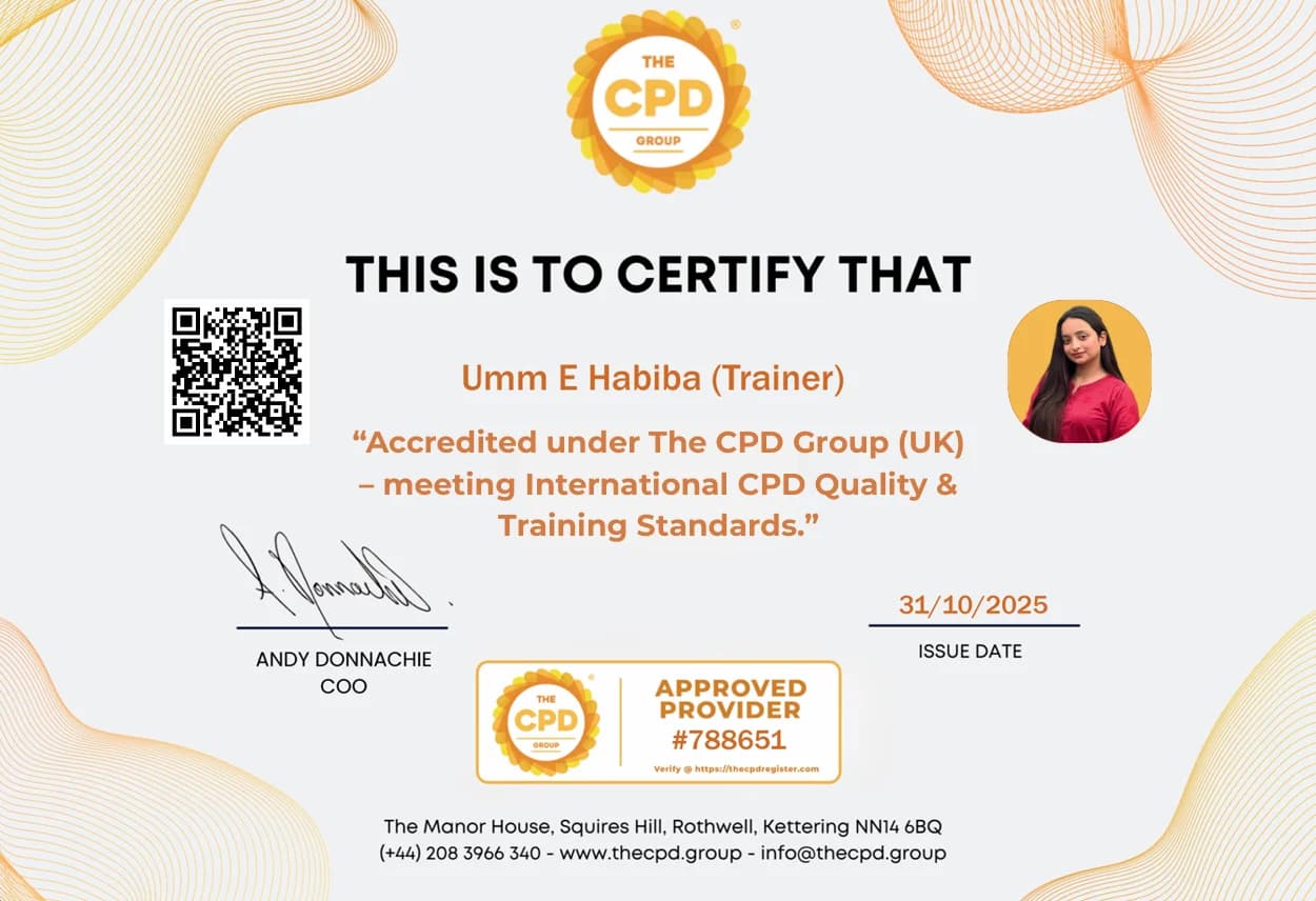 CPD Group UK Approved Dr
